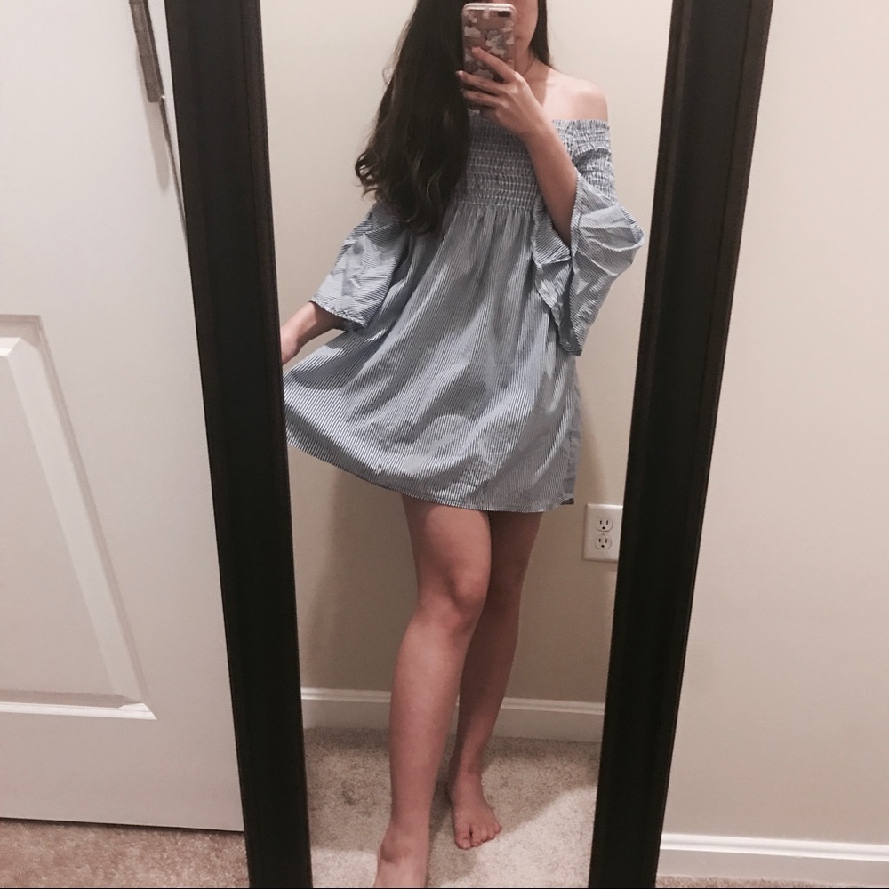 🌊 Blue off shoulders dress 🌊 !SALE 1 DAY!